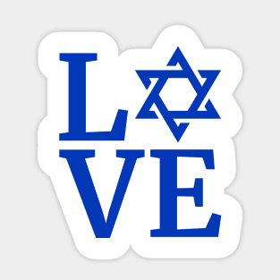 Love for Israel Sticker